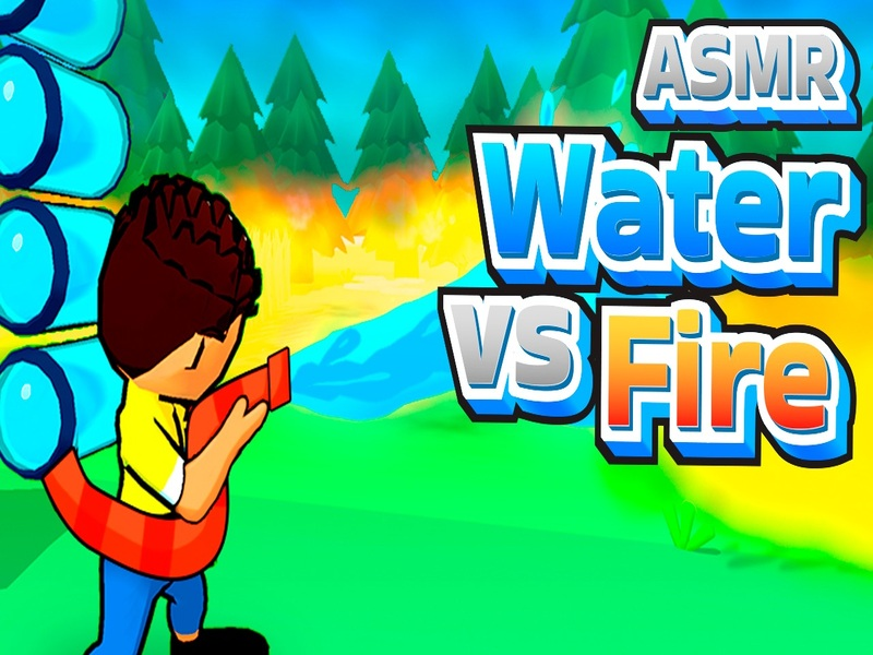 Παιχνίδι ASMR Water vs Fire σε απευθείας σύνδεση