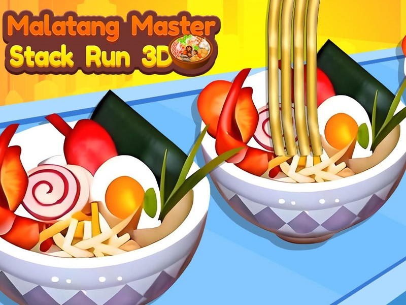 Παιχνίδι Malatang Master Stack Run 3D σε απευθείας σύνδεση