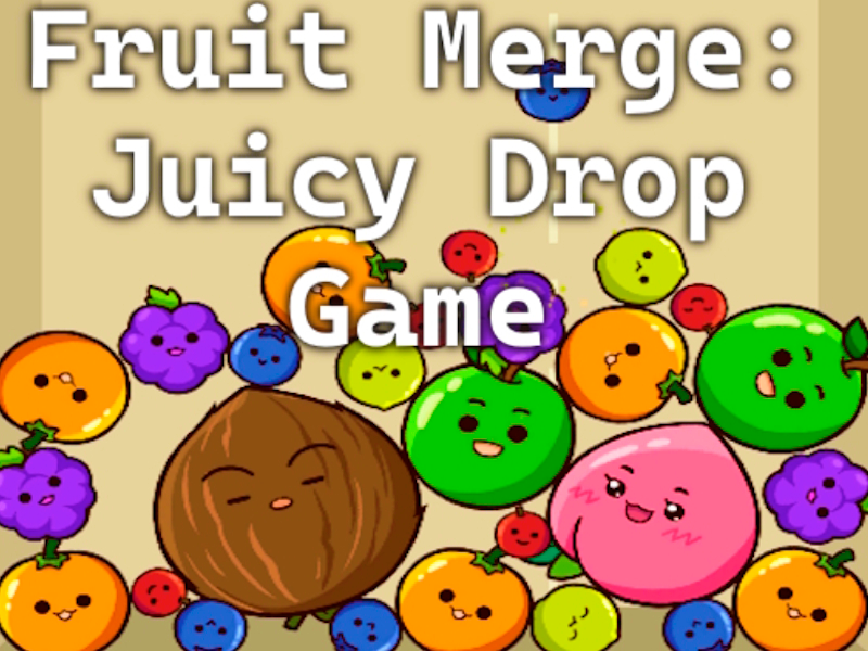 Παιχνίδι Συγχώνευση φρούτων: Juicy Drop Game σε απευθείας σύνδεση