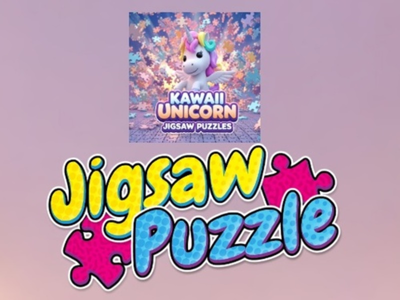 Παιχνίδι Παζλ Kawaii Unicorn Jigsaw σε απευθείας σύνδεση