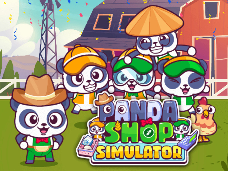 Παιχνίδι Panda Shop Simulator σε απευθείας σύνδεση