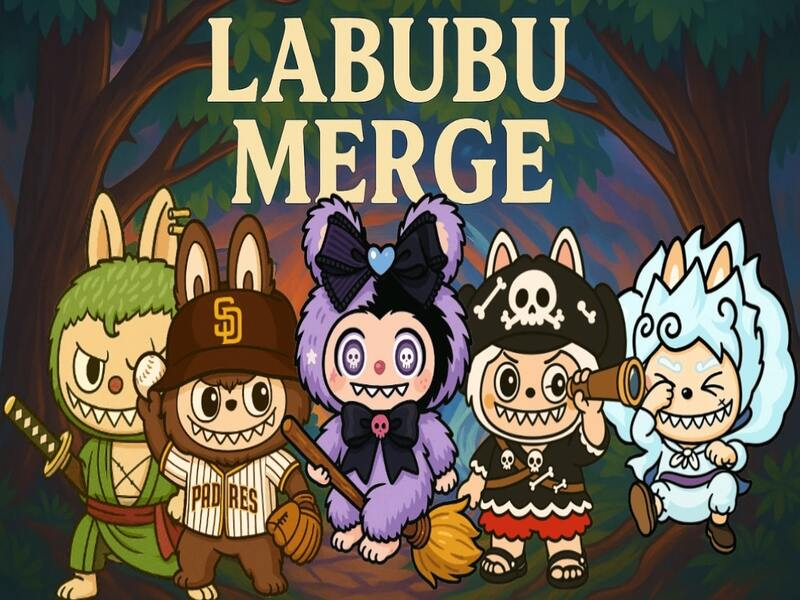 Παιχνίδι Merge Labubu σε απευθείας σύνδεση