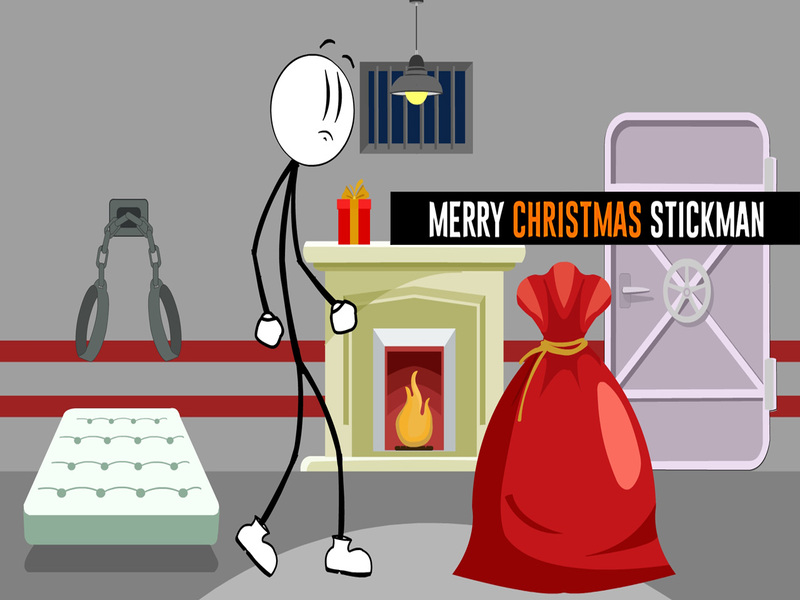 Παιχνίδι Καλά Χριστούγεννα Stickman σε απευθείας σύνδεση