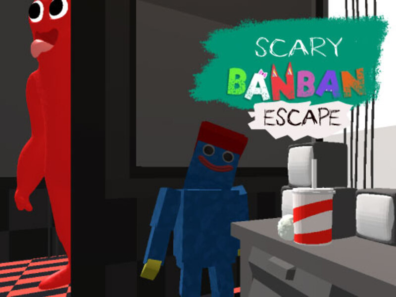 Παιχνίδι Scary Banban Escape σε απευθείας σύνδεση