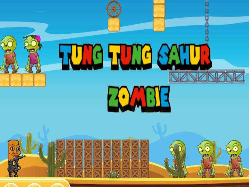 Παιχνίδι Tung tung sahur zombie σε απευθείας σύνδεση