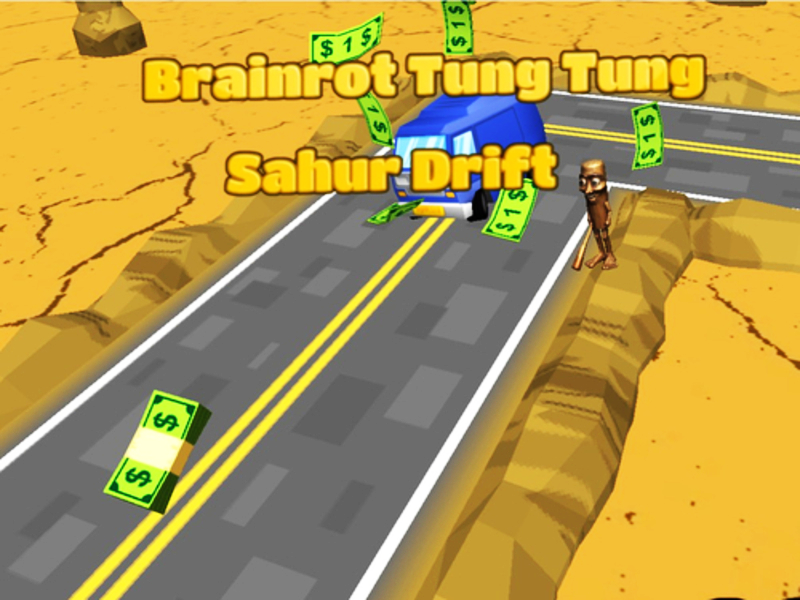 Παιχνίδι Brainrot tung tung sahur drift σε απευθείας σύνδεση