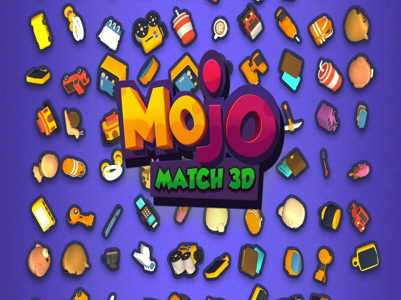 Παιχνίδι Mojo Match 3D σε απευθείας σύνδεση