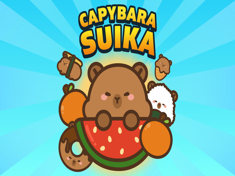 Παιχνίδι Capybara Suika σε απευθείας σύνδεση