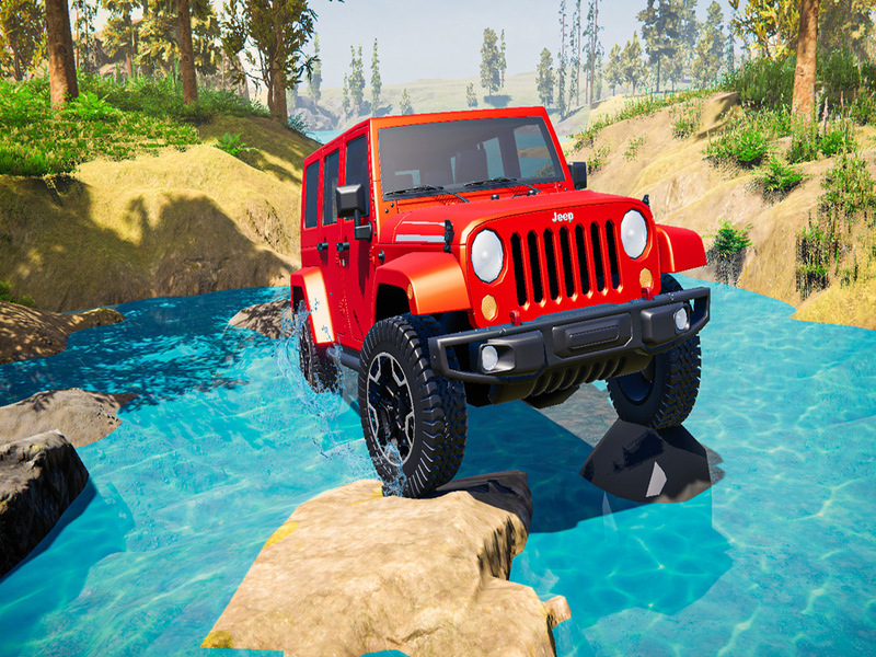 Παιχνίδι Offroad Jeep Game Simulator σε απευθείας σύνδεση
