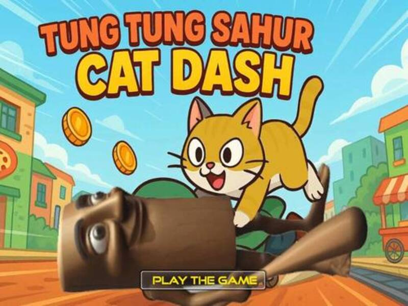 Παιχνίδι Tung tung sahur cat dash σε απευθείας σύνδεση