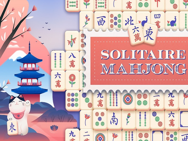 Παιχνίδι Πασιέντζα Mahjong σε απευθείας σύνδεση