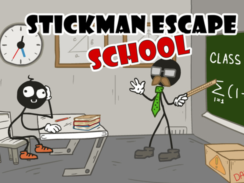 Παιχνίδι Σχολή Escape Stickman σε απευθείας σύνδεση