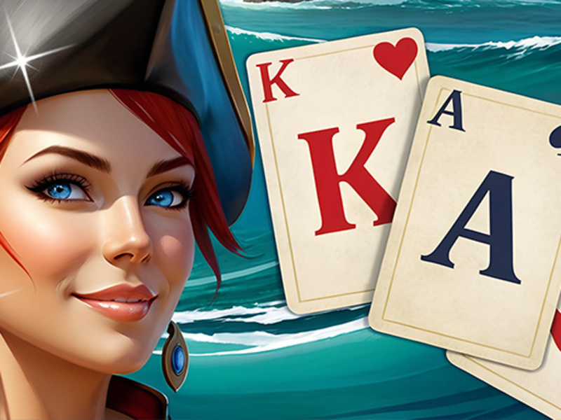 Παιχνίδι Πασιέντζα Klondike Treasure Island σε απευθείας σύνδεση