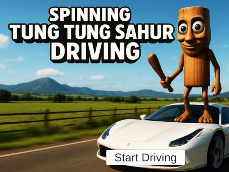 Παιχνίδι Περιστρέφοντας tung tung sahur οδήγηση σε απευθείας σύνδεση