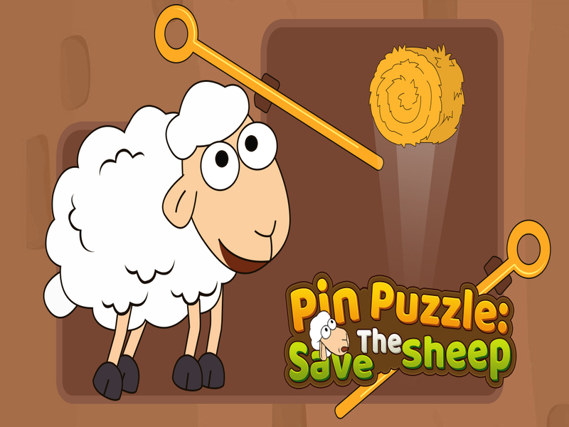 Παιχνίδι Pin Puzzle Αποθηκεύστε τα πρόβατα σε απευθείας σύνδεση