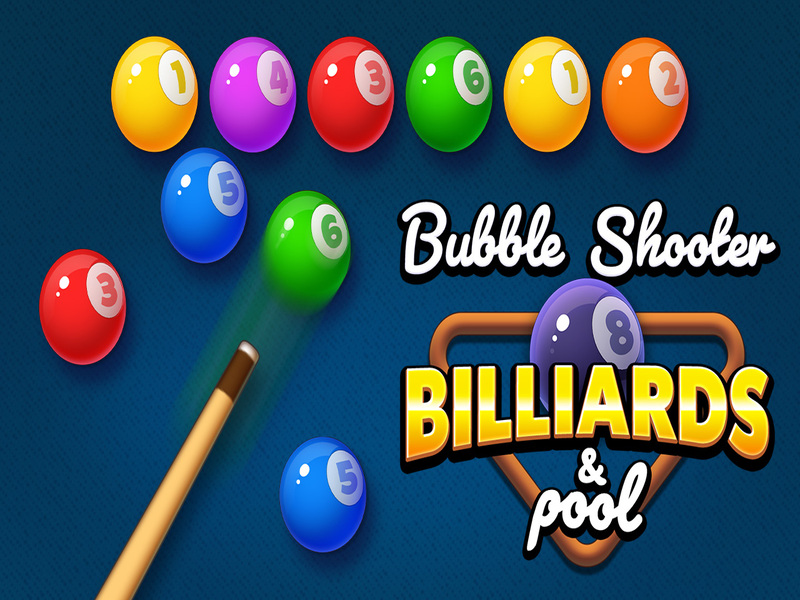Παιχνίδι Bubble Shooter Billiards & Pool σε απευθείας σύνδεση
