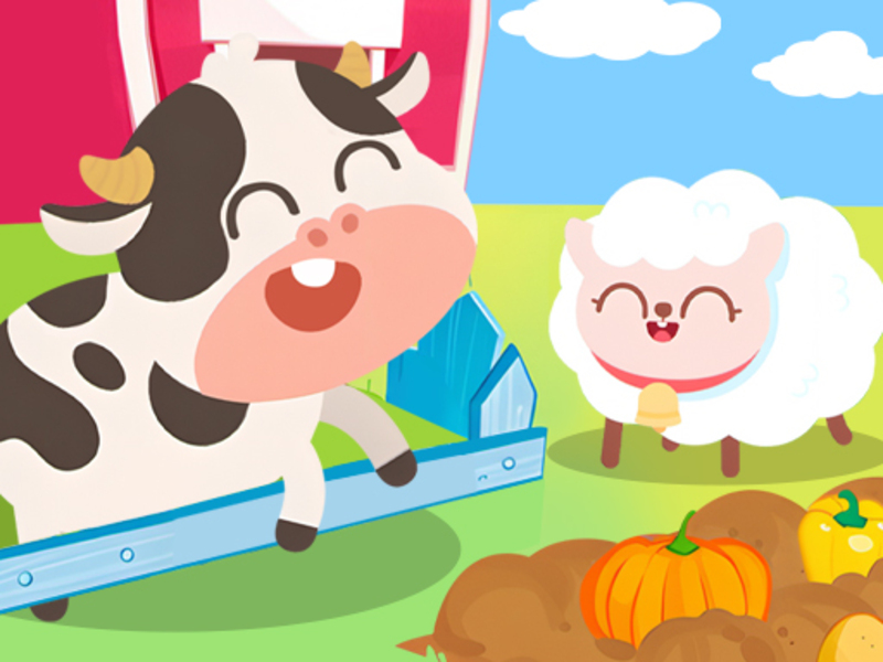 Παιχνίδι Παιδιά Happy Farm Dudu σε απευθείας σύνδεση