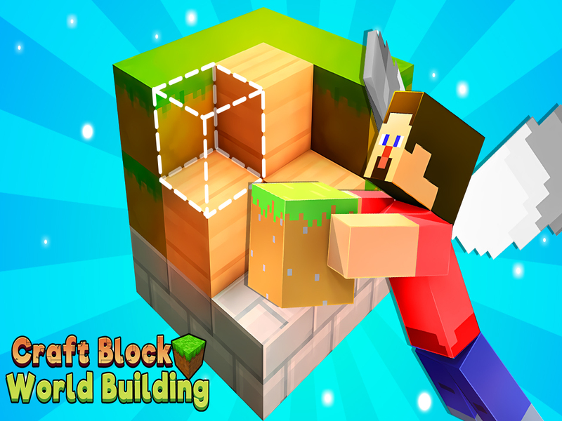 Παιχνίδι Craft Block World Building σε απευθείας σύνδεση