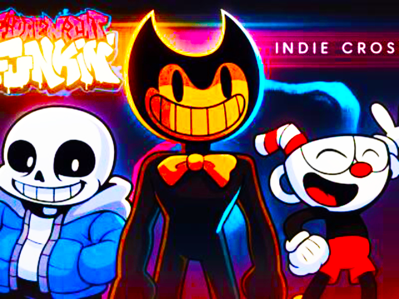 Παιχνίδι FNF vs Indie Cross σε απευθείας σύνδεση