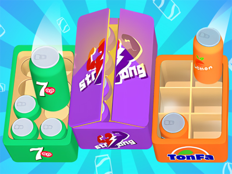 Παιχνίδι Crazy Goods Sort 3D σε απευθείας σύνδεση