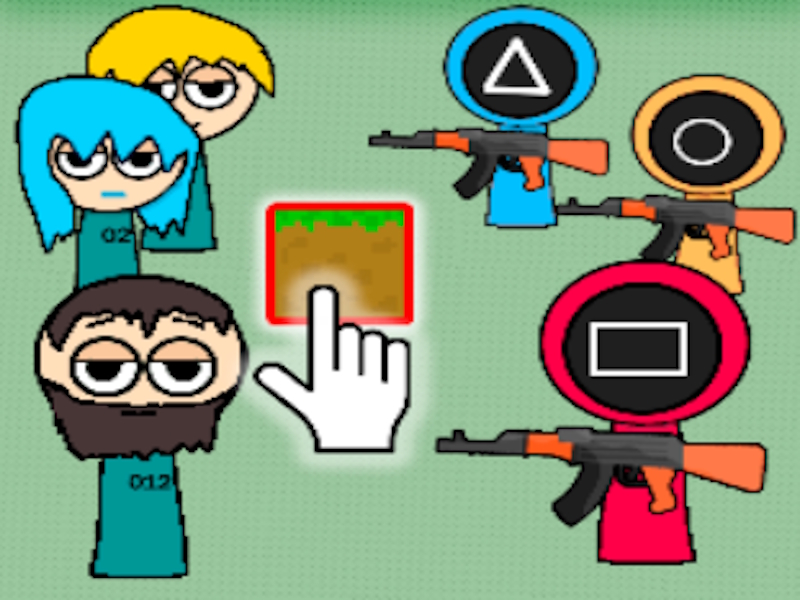 Παιχνίδι Παιχνίδι Sandbox Squid Δημιουργήστε μια πρόκληση σε απευθείας σύνδεση