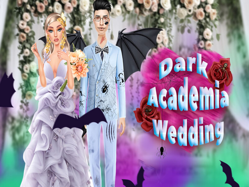 Παιχνίδι Γάμος Dark Academia σε απευθείας σύνδεση