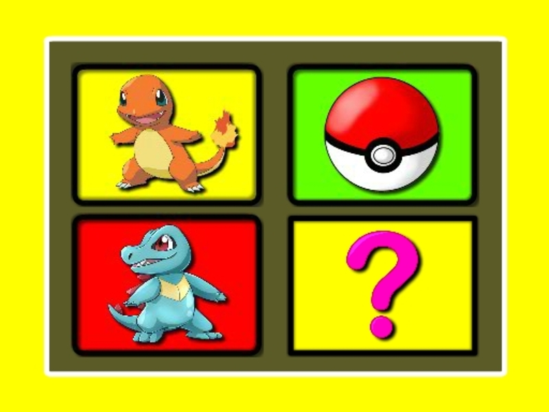 Παιχνίδι Χρόνος μνήμης Pokemon σε απευθείας σύνδεση