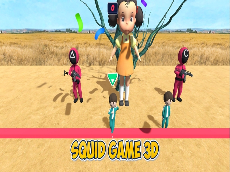 Παιχνίδι Παιχνίδι Squid 3D σε απευθείας σύνδεση
