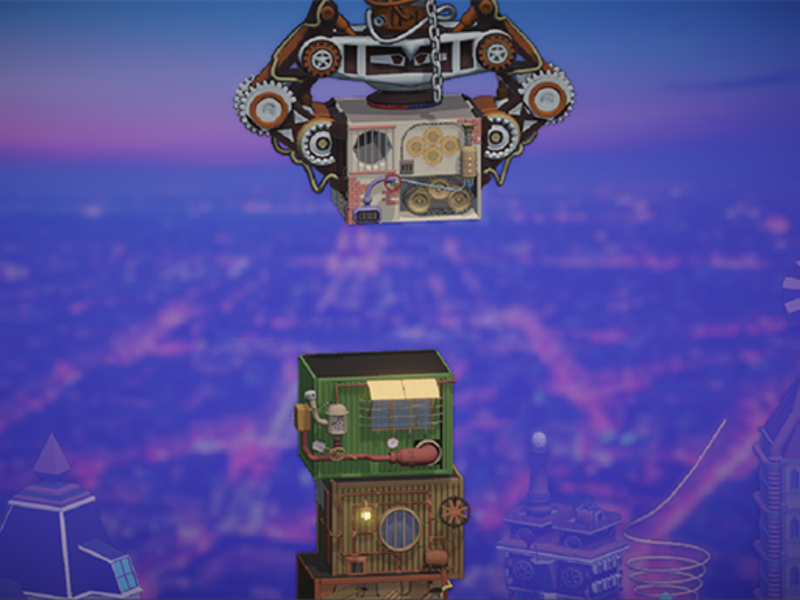 Παιχνίδι Οικοδόμος πύργου Steampunk σε απευθείας σύνδεση