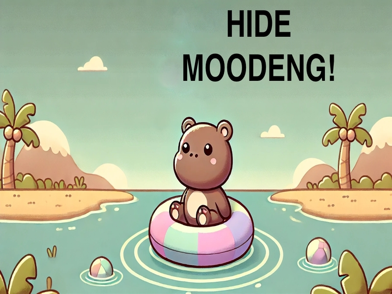 Παιχνίδι Απόκρυψη του Moodeng Hippo! σε απευθείας σύνδεση
